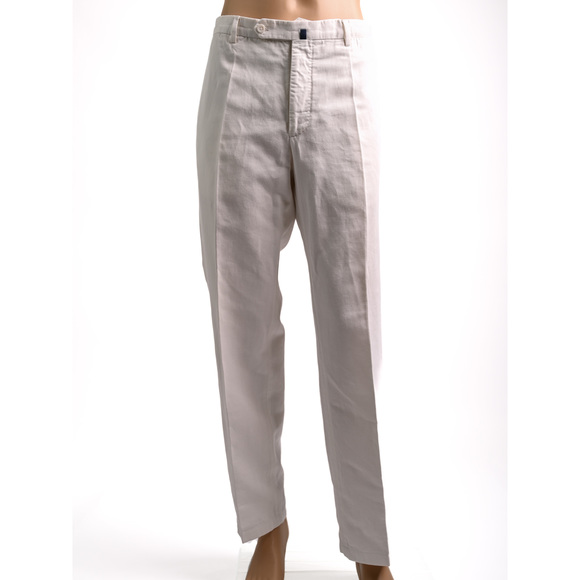 Excellent Incotex XL White Relaxed Fit Pants for Men Men